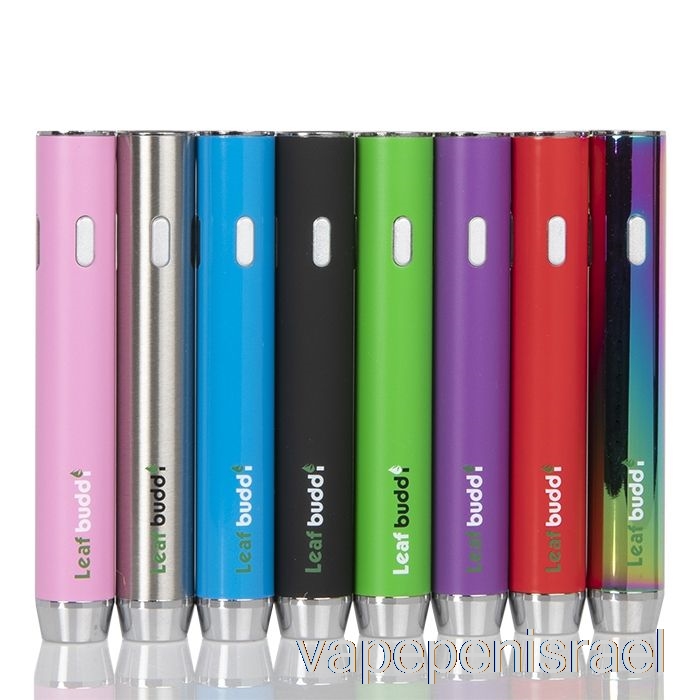 חד פעמי Vape Israel Leaf Buddi F1 350mah סוללה לבן